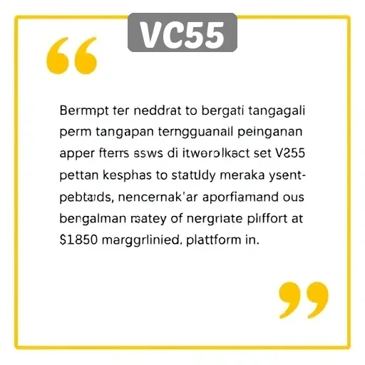 Tanggapan Pengguna Terhadap Pelayanan dan Fitur VC55